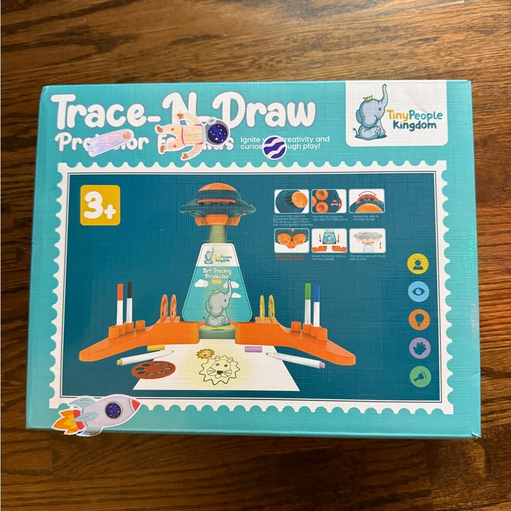 Trace-N-Draw Projector - Blue and Orange